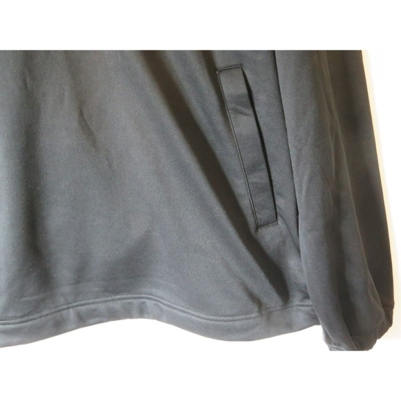 Atlanta Falcons 1/4 Zip Fleece Long Sleeve Pull Over Sz XL Black NFL Brand  NWT - Picture 8 of 11